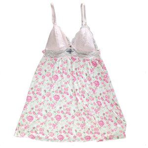 Daisy Fuentes Pink Floral Slip Dress